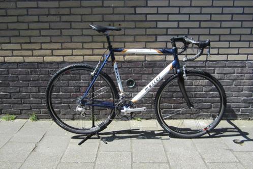 Master Cycloon Heren wit blauw 61cm, Fietsen en Brommers, Fietsen | Heren | Herenfietsen, Gebruikt, Overige merken, 61 tot 65 cm