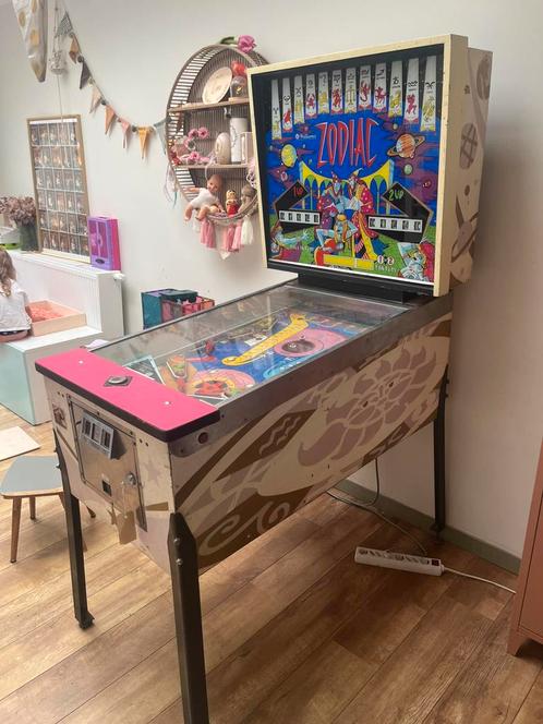 Zodiac pinball williams, Verzamelen, Automaten | Flipperkasten, Gebruikt, Mechanisch, Flipperkast, Williams, Ophalen
