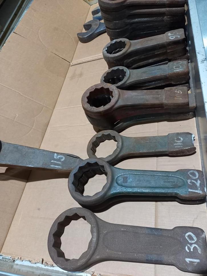 Ringslagsleutel 130 slagsleutel gedore, Doe-het-zelf en Verbouw, Gereedschap | Handgereedschap, Ophalen of Verzenden