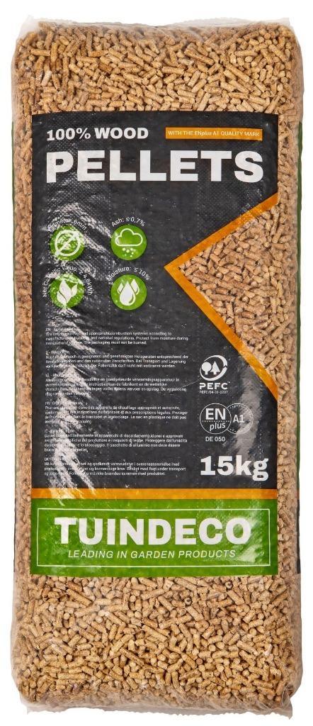 Houtpellets naaldhout Tuindeco ENplus a1, Tuin en Terras, Haardhout, Minder dan 3 m³, Ophalen of Verzenden