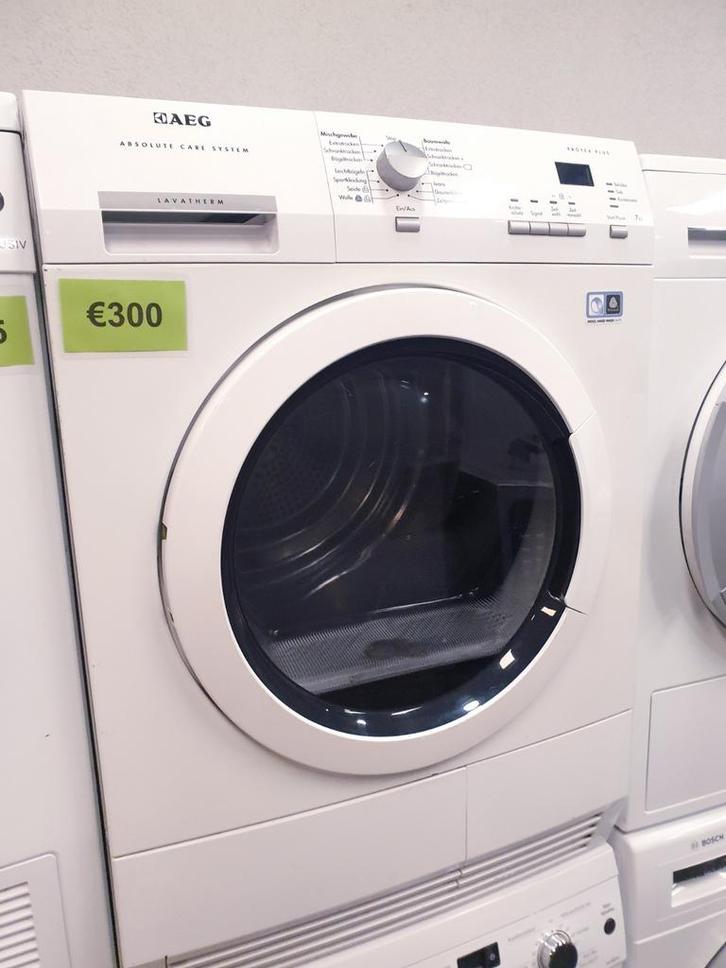 warmtepomp droger ️ AEG 7KG️️️ ️lavatherm INC GARANTIE, Witgoed en Apparatuur, Wasdrogers, Zo goed als nieuw, Overige typen, Voorlader