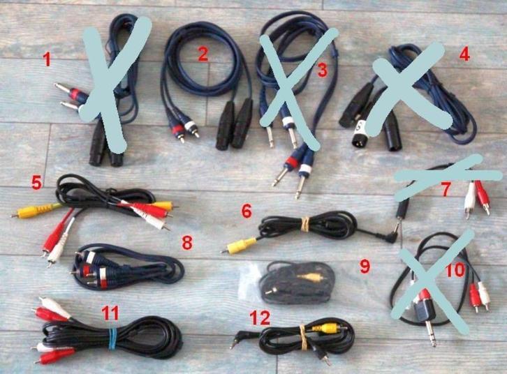 Pro Audio/Video/AV/XLR/Camera/SVHS/Microfoon/Insertie kabels, Muziek en Instrumenten, Kabels en Stekkers, Nieuw, Apparatuur, Ophalen of Verzenden