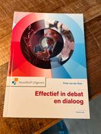 Effectief in debat en dialoog - Peter van der Geer, Ophalen of Verzenden, Zo goed als nieuw, Management