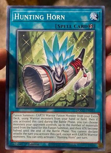 Yu-Gi-Oh! Hunting Horn DOOD 1st Edition ! beschikbaar voor biedingen