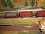 Märklin 4696 en uit 29711 en uit 48786, 3 hoog boord wagons, Wisselstroom, Treinset, Ophalen of Verzenden, Zo goed als nieuw