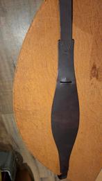 Bruine tabs aflopende leren riem The Barn S/M, Echt leder, Heupriem, Ophalen of Verzenden, Gedragen