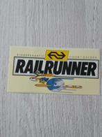 sticker NS RAILRUNNER kinderkaartje voor 1 gulden, Verzamelen, Ophalen of Verzenden, Zo goed als nieuw, Bedrijf of Vereniging