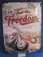 BROCANT MOTOR ROUTE 66 BORD * Metaal *, Ophalen of Verzenden