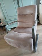 Stoere industriële fauteuil leverkleur, Ophalen of Verzenden, Zo goed als nieuw, Eén