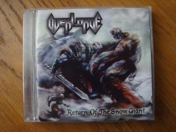 Overlorde - Return Of The Snow Giant (heavy metal) beschikbaar voor biedingen