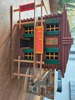 Hele verzameling vintage oemhe western huisjes en toebehoren, Ophalen of Verzenden, Gebruikt, Groter dan 1:32