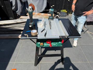 Lidl zaagtafel circelzaag afkortzaag beschikbaar voor biedingen