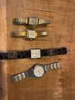 4 dames horloges, Overige merken, Staal, Gebruikt, Polshorloge