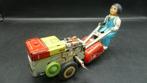 Vintage blikken opwindbare tractor China, Antiek en Kunst, Antiek | Speelgoed, Ophalen of Verzenden