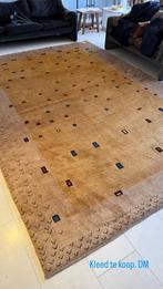 Handgeknoopt perzisch gabbeh tapijt, Ophalen, Zwart, 200 cm of meer, Zo goed als nieuw