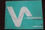 Honda GL1000 K3 1977 motorcycle parts list Goldwing GL1000, Ophalen of Verzenden, Honda