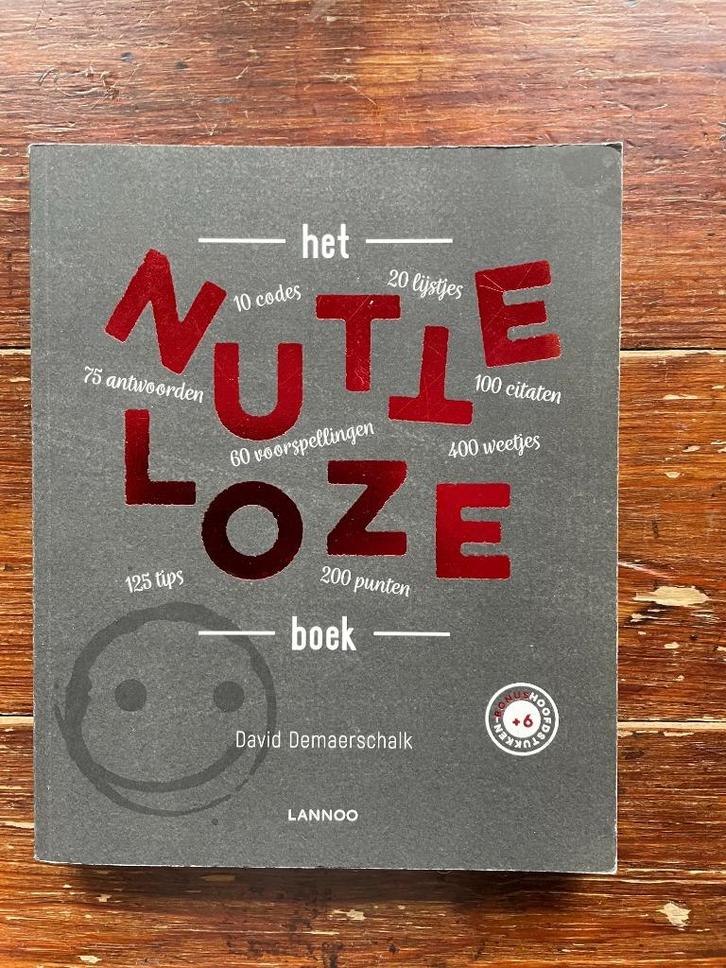 David Demaerschalk Het nutteloze boek 2017 nieuw, Boeken, Overige Boeken, Nieuw, Ophalen of Verzenden
