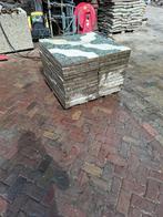 23m² 50x50 tegel met sier motief, Tuin en Terras, Tegels en Klinkers, Gebruikt, Ophalen of Verzenden, 10 m² of meer, Beton