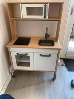 Ikea keuken + etenswaren + keuken gerei + winkelwagentje, Ophalen, Gebruikt, Hout