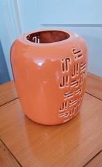 Vintage Oranje Waxinelichthouders twee van JOOP!, Overige materialen, Overige kleuren, Ophalen of Verzenden, Zo goed als nieuw