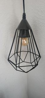 Raster lamp, Huis en Inrichting, Lampen | Hanglampen, Ophalen, Zo goed als nieuw, Minder dan 50 cm, Industrieel