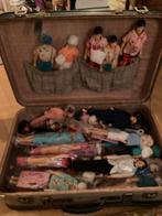 Grote koffer met speelpoppen Harry, mister kicker, Pamela, Ophalen of Verzenden, Zo goed als nieuw, Poppenhuis