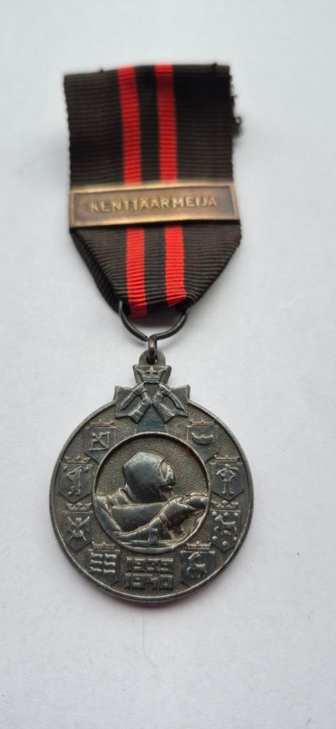 Finse Winteroorlog Herinneringsmedaille, Verzamelen, Militaria | Algemeen, Ophalen of Verzenden