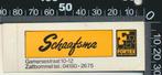 Sticker: Schraafsme - Fortex voor mannen - Zaltbommel, Verzamelen, Ophalen of Verzenden, Zo goed als nieuw, Bedrijf of Vereniging