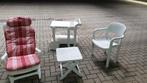 Tuinmeubelset, Tuin en Terras, Tuinsets en Loungesets, Kunststof, Zo goed als nieuw, Tuinset, Ophalen