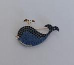 Walvis broche, Sieraden, Tassen en Uiterlijk, Overige materialen, 4 tot 7 cm, Overige kleuren, Nieuw