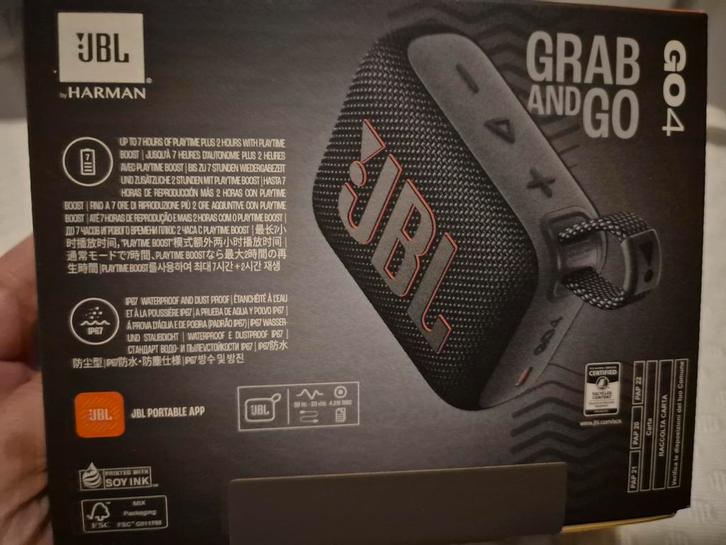 JBL Go 4, Audio, Tv en Foto, Luidsprekers, Nieuw, Overige typen, Minder dan 60 watt, JBL, Ophalen of Verzenden