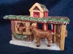 Villeroy en boch kerst rendieren stal, Ophalen of Verzenden, Zo goed als nieuw