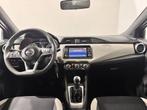 Nissan Micra 1.0L Acenta|CARPLAY|CRUISE CONTROL|NAP|AIRCO, Auto's, Nissan, Gebruikt, Euro 6, Met garantie (alle), Zwart