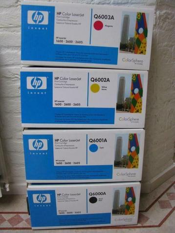 Set toners HP Q6000A-Q6001A-Q6002A-Q6003A (HP 124A) 1600-260