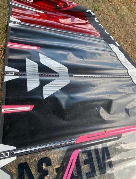 Duotone Warp 20.20 9.0 izgs, Watersport en Boten, Windsurfen, Zo goed als nieuw, Zeil, Ophalen