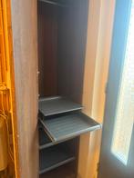 Houten schoen kast met planken gardrobe, Huis en Inrichting, Kasten | Kledingkasten, Ophalen of Verzenden, Gebruikt, Eikenhout