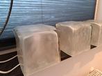 IKEA lampen Ice Cube. 2x Iviken., Ophalen of Verzenden, Minder dan 50 cm