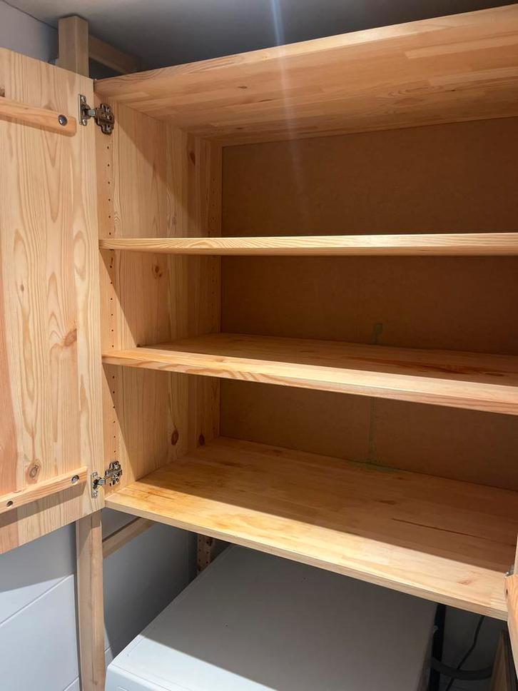 IKEA Stellingkast met Deur en Extra Plank, Huis en Inrichting, Kasten | Kledingkasten, Gebruikt, 150 tot 200 cm, 50 tot 100 cm