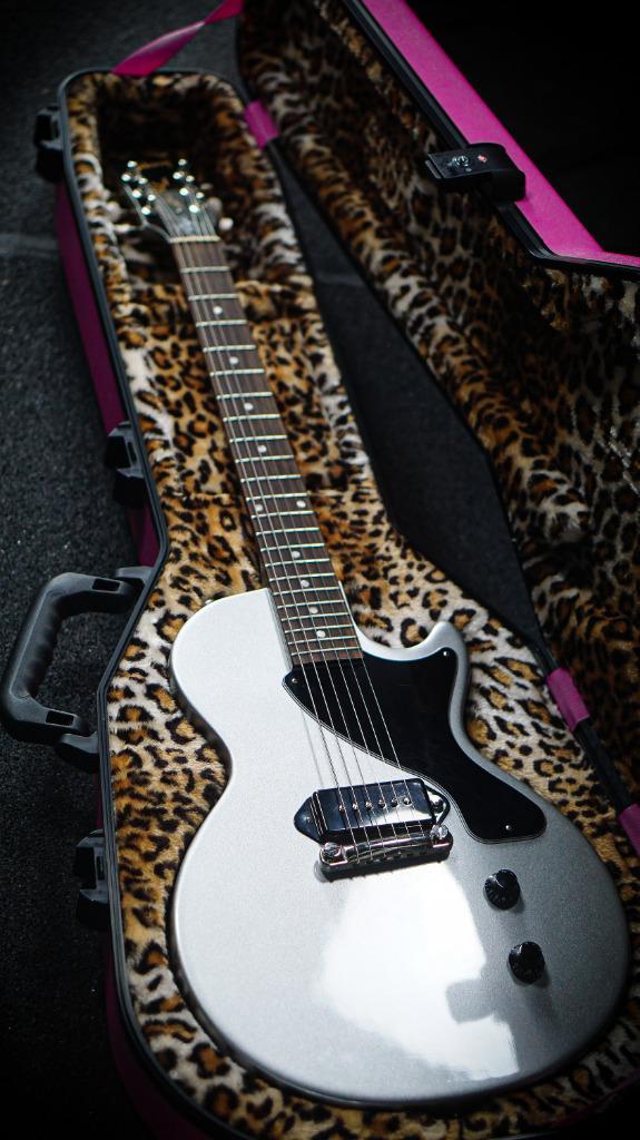 Gibson Les Paul Junior Bille Joe Armstrong - Silver Mist, Muziek en Instrumenten, Snaarinstrumenten | Gitaren | Elektrisch, Nieuw