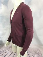 Hilfiger aubergine vest maat M (1C5), Tweedehands verkoop, Tweedehands verkoop, Ophalen of Verzenden, Gedragen