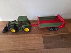 John Deer tractor met mestwagen, Kinderen en Baby's, Speelgoed | Speelgoedvoertuigen, Ophalen, Gebruikt