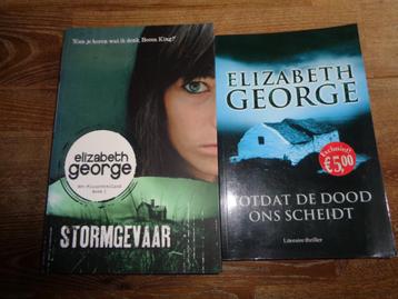 Elizabeth George - 2 boeken 1 euro per stuk beschikbaar voor biedingen