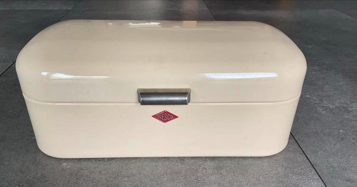 Wesco Broodtrommel 10L Crème - Zeer Goede Staat, Huis en Inrichting, Keuken | Keukenbenodigdheden, Ophalen of Verzenden