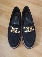 Zwarte gabor schoenen met gouden gesp, Ophalen, Gabor, Zo goed als nieuw, Instappers