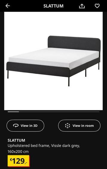 Ikes SLATTUM bedframe met lattenbodem - afbeelding 2