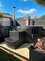 Houten Hot Tub met Geïntegreerde Houtkachel - Thermowood, Ophalen of Verzenden, Nieuw