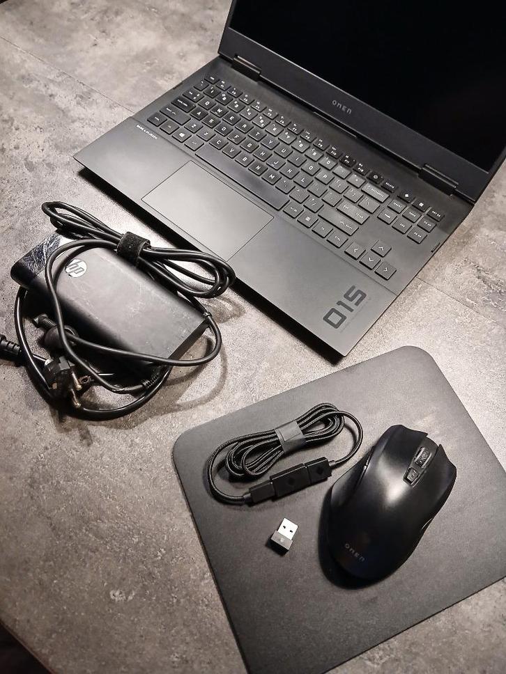 HP Omen 15 RTX3060 1TB Intel i7 Gaming Laptop + Tas & Muis!!, Computers en Software, Windows Laptops, Zo goed als nieuw, 15 inch