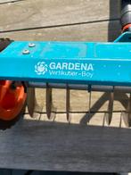 Gardena Verticuteer hark met gardena lange steel, Ophalen of Verzenden, Zo goed als nieuw, 10 tot 30 cm, Elektrisch