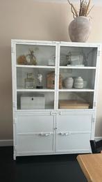 Buffet kast wit giga meubel, Huis en Inrichting, Kasten | Buffetkasten, 100 tot 150 cm, Ophalen of Verzenden, Metaal, 150 tot 200 cm