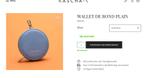 Kascha-C wallet rond portemonnee nieuw, Sieraden, Tassen en Uiterlijk, Portemonnees, Ophalen of Verzenden, Nieuw, Blauw, Overige merken